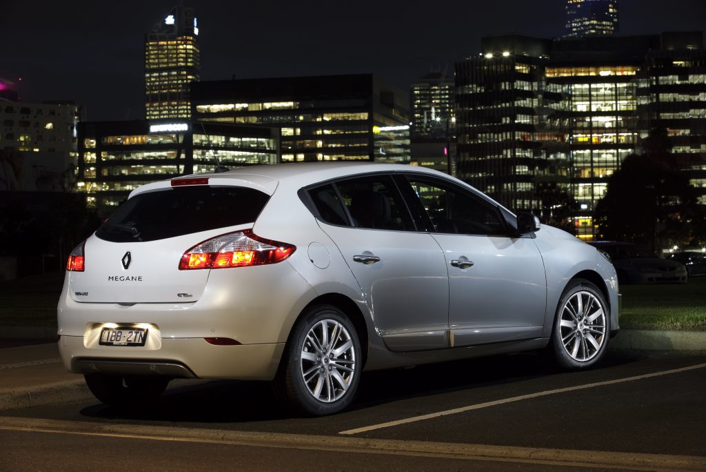 The Renault Megane GT-Line Hatch. The Renault Megane GT-Line Hatch.